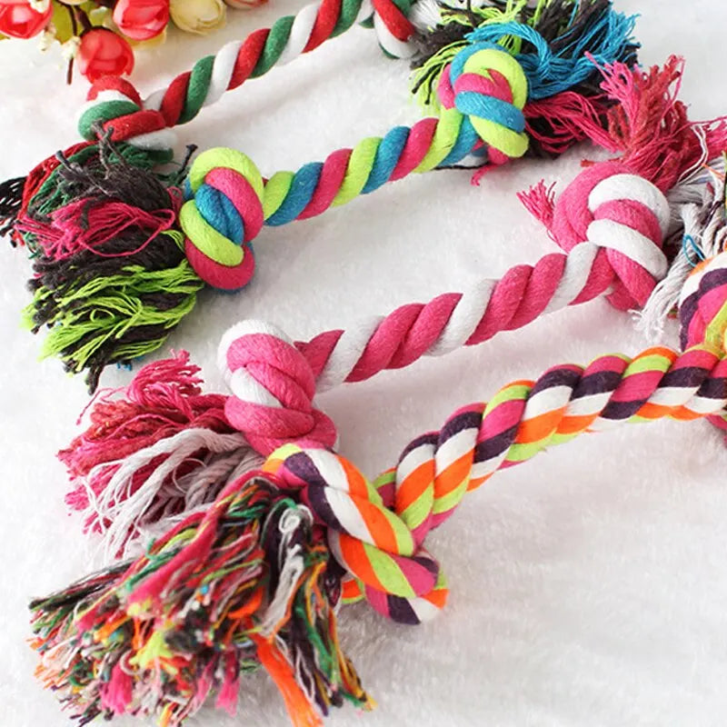 Cotton Rope Chew Toy for Small Dogs & Puppies