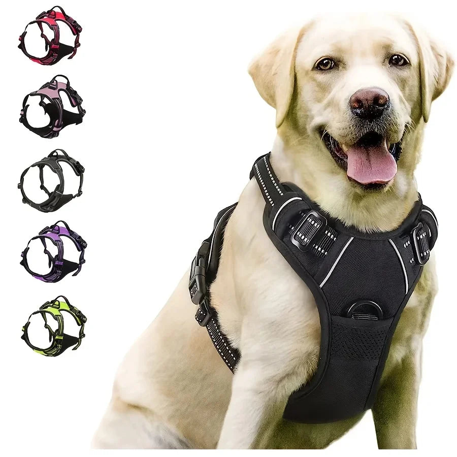 🐕 Heavy Duty No-Pull Dog Harness