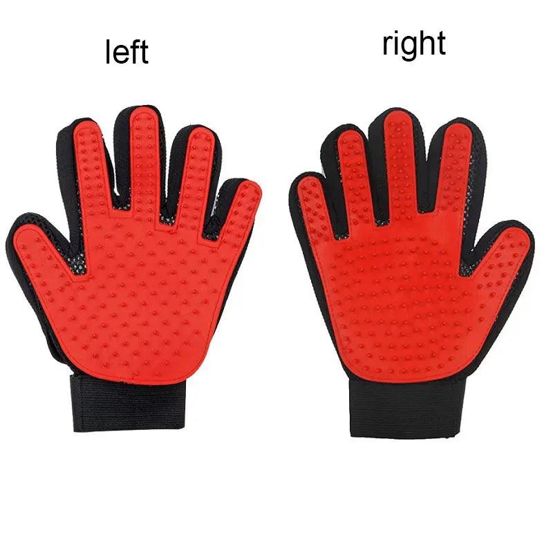 Pet Grooming & De-shedding Glove