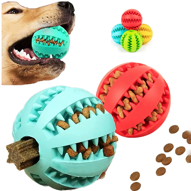 Interactive Rubber Treat Ball