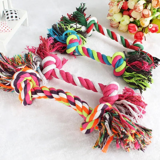 Cotton Rope Chew Toy for Small Dogs & Puppies